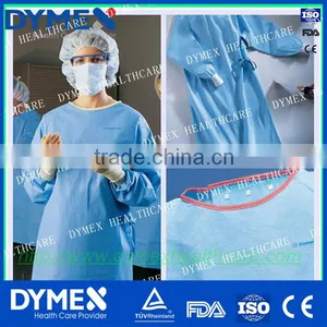 Anti Blood Set in Sleeve SMS Disposable Surgical Gown thumbnail-2