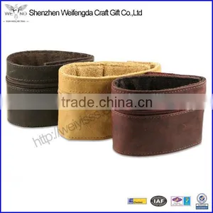 Popular Leather Wrist Wallet Sport Moeny Clip With Zipper for Women thumbnail-1