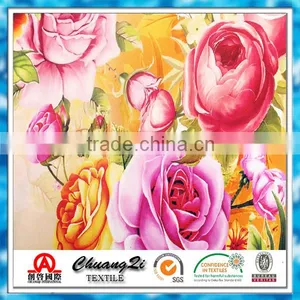Woven Twill Digital Textile 100% Viscose Printing Fabric thumbnail-1