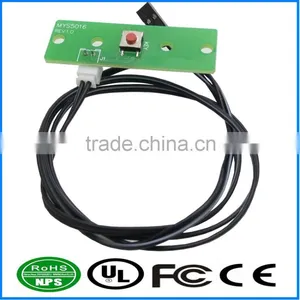 Computer Front Case Panel Cable Motherboard Cable Power Switch Cable Compat LED Light thumbnail-1