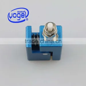 Low Insertion Optical Fiber Square Bare Fiber Optic Adapter for Splicing Test thumbnail-1