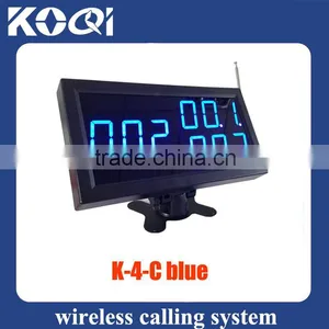 Numbering Machine With Led Display Receiver and Table Call Bell for Restaurant Equipment thumbnail-4