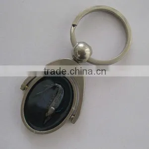 3D Shark Metal Keychain thumbnail-1
