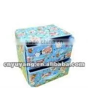 Draw-out Type Folding Fabric Cover Storage Boxes thumbnail-1