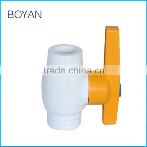 China Supplier PPR FITTING PLASTIC BALL VALVE thumbnail-1