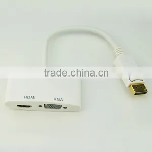 Manufacture 2k dp to Hdmi Vga Adapter With High Speed Data Transmission thumbnail-5