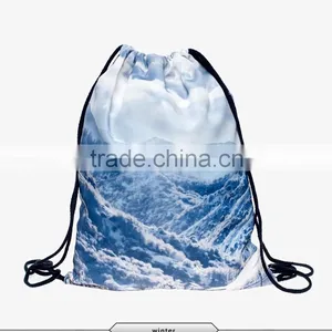 Digital Printing Nylon Fabric Shopping Bags,backpack ,drawstring Bag ,customized CMYK Printing is Welcome thumbnail-1