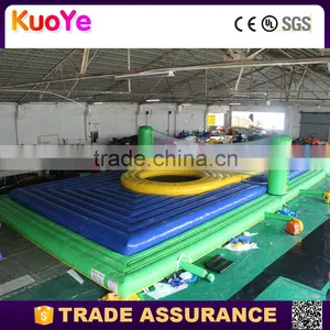 Inflatable Water Volleyball Court Inflatable Human Foosball Giant Playground Inflatable Game Court Sport Games thumbnail-1