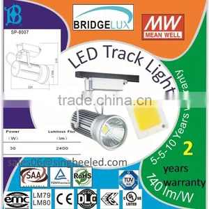 2years Warranty, LED Track Light 30W Cool White SP-8007, IP65 thumbnail-1