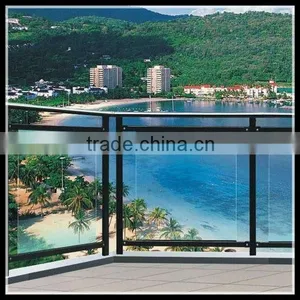 Glass Balcony Balustrade System for Sightseeing thumbnail-1