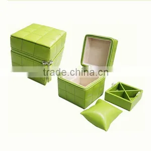 Elegant Light Green Cosmetic Packing Boxes thumbnail-1