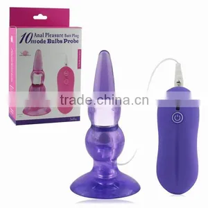 Anal Pleasure Vibrating Butt Plug - Bulbs Probe Sex Toys thumbnail-1