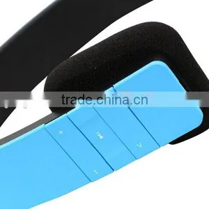 Handfree Wireless Bluetooth 4.1 Stereo Headset Built-in Mic for Mobile Phone thumbnail-2