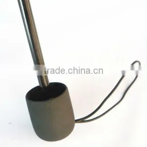 Portable Foleds Two Layers Check Umbrella Windproof Storm Umbrella thumbnail-3