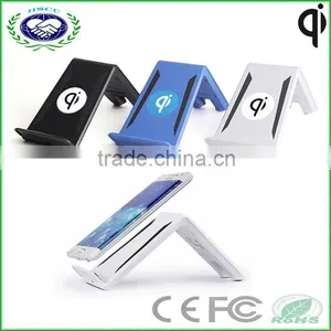 3 Coils Wireless Charger Holder for Pad and Smart Phone With Wireless Receiver thumbnail-1