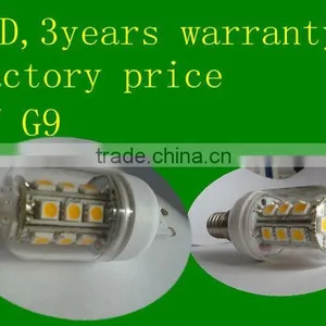 360 Degree Epistar Chips 400lm 24pcs Smd5050 5W Led g9 thumbnail-1