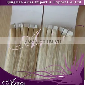 16inch Straight Seamless Tape Hair 100% Human Remy Hair Extensions thumbnail-5