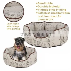 Luxury Pet Bed Linen Fabric With Vintage Style thumbnail-2