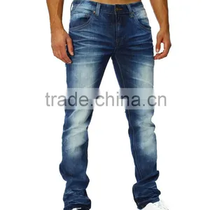 High Quality Wholesale Price Fashion Denim Jeans Straight Fit Jeans Men Jeans thumbnail-1