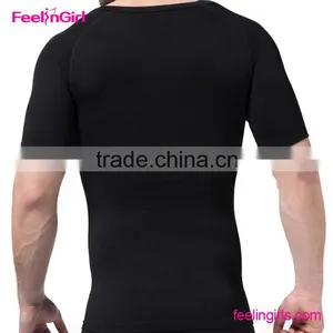 Fashion Tshirt Body Shaper For Men Walmart thumbnail-3