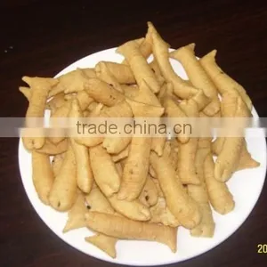 Industrial Frying Wheat Flour Bugles Chips Making Machine thumbnail-5