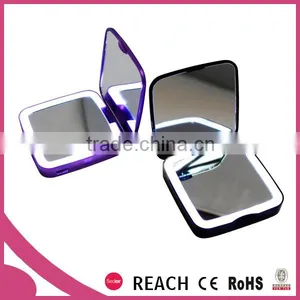 China Factory Made Power Bank for Smartphones With Makeup Mirror thumbnail-1