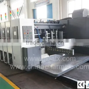 LX 608 Corrugated Pizza Box 6 Color Printing Machine thumbnail-1