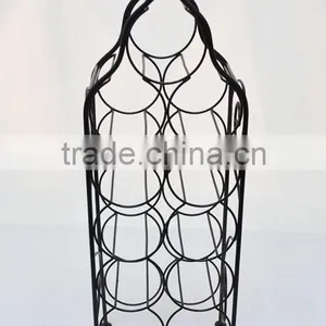 Customized Shining Fashionable Metal Wine Shelf Rack Quality Choice thumbnail-5