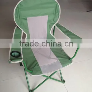 Handy Carry Ployester Outdoor Folding Chair With Drink Holder thumbnail-2
