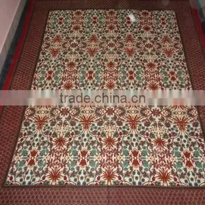 New Flowers Printed Hand Block Tapestry thumbnail-2