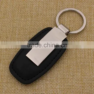 Good Quality pu Leather Keychain/ Easy Car Keychain With Business Logo Custom Supplier's Choice thumbnail-3