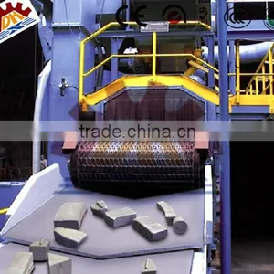 OUTSTANDING QUALITY QAUTOMATIC WIRE MESH H BEAM STEEL PIPE PLATE SHOT BLASTING MACHINE thumbnail-3