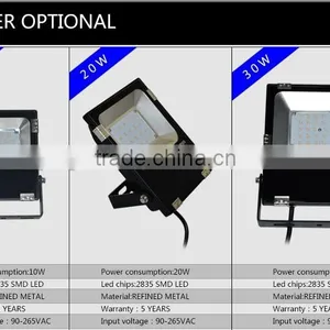 New Ultrathin Slim 10w 20w 30w 50w 100w 150w 200w Led Flood Light for Outdoor Supplier's Choice thumbnail-4