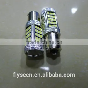 Car 1156 Ba15s 63SMD 2835 LED Turn Signal Rear Light Bulb 12v Bakeup Light/turn Light thumbnail-1