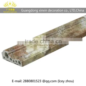 2016 Hot Sale Elegant Home Decor Interior Decorating Molding Stone Plastic Trim Moulding Line thumbnail-1
