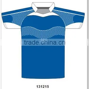 Sublimation Rugby Jersey Dry Fit Fabric thumbnail-5