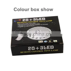 Popular High Quanlity 23 LED Remote Control Camping Lamp thumbnail-6
