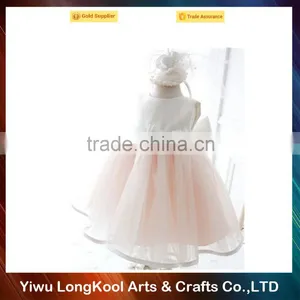 Hot Sale Breathable Birthday Long Tutu Dress for Kids Light Pink Plus Size Tutu Dress thumbnail-2