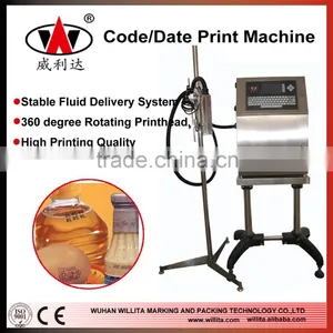Industrial Date Number Inkjet Printer for Bottle Plastic Pipe thumbnail-1