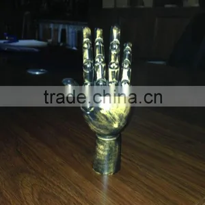 New Coming Cartoon Joint Wooden Hand for Decoration,3 Style Wooden Hand Toys for Children/Friends thumbnail-3