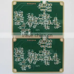 2 Layer Green Solder Mask PCB Over Thick PCB Golden Edge thumbnail-1
