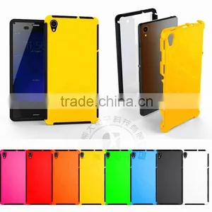 2 in 1 Hybrid Front Touch Screen Protective Case For Sony Xperia Z3/For Sony C3 thumbnail-1