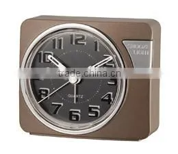 Office Use Touch LED Light Hand Size Alarm Clock thumbnail-2