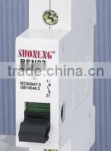 ISO9001 CE Switch Mini Circuit Breaker Isolation Switch thumbnail-2