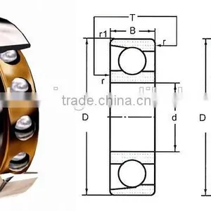 China Supplier High Quality Cheap Price Free Sample High Presion Angular Contact Ball Bearing7213AC thumbnail-5