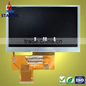4.3 Inch TFT LCD 480*272 Full Viewing Angle With 8/16/18/24 Bit RGB Interface thumbnail-3