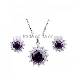 US Platinum Jewelry Hight Quality Cubic Zirconia Stones Low Price Jewelry Made In Turkey thumbnail-6