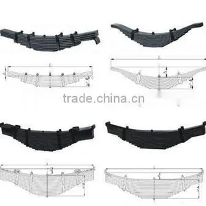 Heavy Duty Leaf Springs for Bogie and Susupension thumbnail-1
