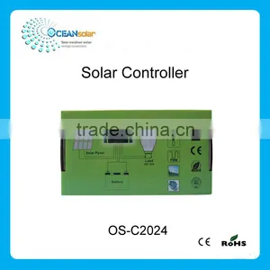 20A Auto 12V24V Solar Controller Manual PWM Solar Charge Controller thumbnail-5