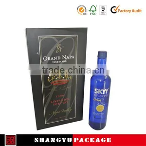 Digital Printing Custom 6 Bottle Cardboard Wine Box thumbnail-2